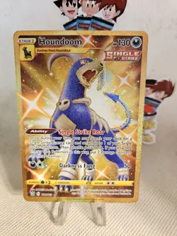 Pokemon TCG: Houndoom 179/163 - BATTLE STYLES (Secret Rare - NM) - Image 1