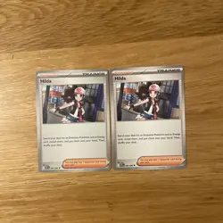 Pokemon TCG: Hilda Regular Uncommon 084/086 EN-White Flare NM 2X - Image 1