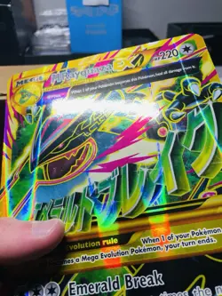 Pokemon M Rayquaza EX 98/98 Ancient Origins Ultra Rare Holo JUMBO Promo - Image 4