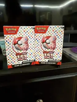 Pokemon 151 Booster Bundle Lot of 2 * Brand New & Sealed* - Image 1
