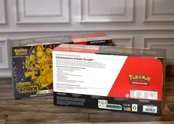 Pokemon TCG SURGING SPARKS ETB/Booster Bundle 2-Pack - Lot of 2 Costco bundle - Image 2