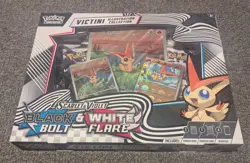 Pokemon TCG Black Bolt White Flare Victini Illustration Collection - Image 1