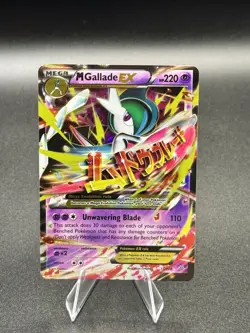 Pokemon TCG Mega M Gallade EX 35/108 Ultra Rare Holo Roaring Skies LP - Image 1