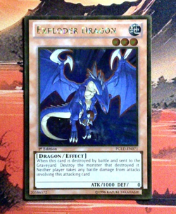 YuGiOh! Exploder Dragon PGLD-EN071 1st Edition LP Gold Rare - Image 1