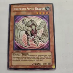 Yugioh! LP Hardened Armed Dragon - RGBT-EN083 - Secret Rare - 1st Edition Lightl - Image 1