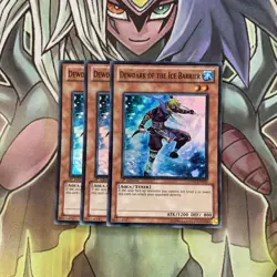 HA03-EN020 x3 Dewdark of the Ice Barrier Super Rare Excellent Condition Yugioh - Image 1