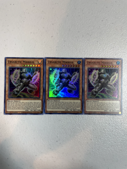 yugioh ursarctic mikbilis super rare 3x angu-en029 playset ANGU - Image 1