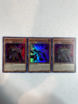 yugioh aleirtt, the ogdoadic dark super rare 3x angu-en006 playset ANGU - Image 1