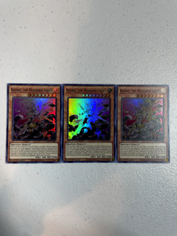 yugioh keurse, the ogdoadic light super rare 3x angu-en005 playset ANGU - Image 1