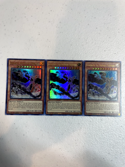 yugioh ogdoabyss, the ogdoadic overlord ultra rare 3x angu-en009 playset ANGU - Image 1