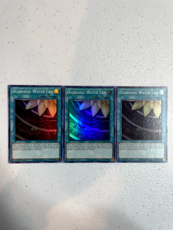 yugioh ogdoadic water lily super rare 3x angu-en010 playset ANGU - Image 1