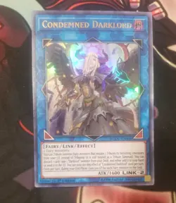 Yu-Gi-Oh! Condemned Darklord DUOV-EN006 Duel Overload 1st Edition Near Mint - Image 1