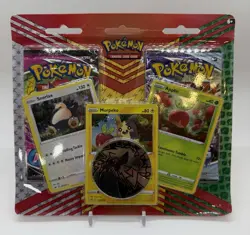 Pokemon TCG: Snorlax, Morpeko & Applin Cards w/ 2 Booster Packs & Coin Brand New 820650809842 - Image 1
