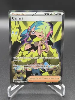 Pokemon TCG Canari 257/217 Ascended Heroes Full Art Trainer, Near Mint Condition - Image 1