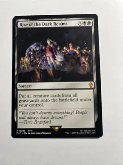 Rise of the Dark Realms - Commander: FINAL FANTASY MTG Plus Bonus Card!!! - Image 1