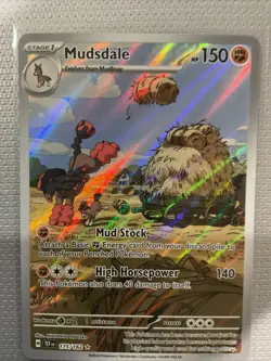 Pokemon TCG Mudsdale Temporal Forces 175/162 NM/Mint Condition - Image 1