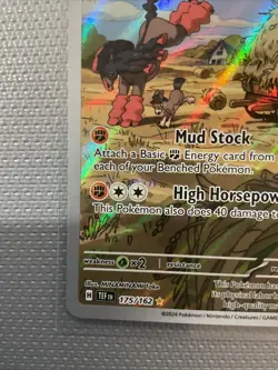 Pokemon TCG Mudsdale Temporal Forces 175/162 NM/Mint Condition - Image 5