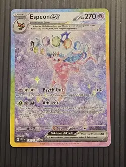 Pokemon TCG - Prismatic Evolutions - Espeon EX SIR 155/131 - Image 1