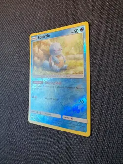 Squirtle 22/181 Reverse Holo Team Up Sun and Moon Pokemon Card - Image 4