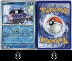 Pokemon - Shellder 090/165 151 - Reverse Holo Common - NM - Image 3