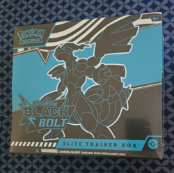 Pokemon TCG Scarlet & Violet—Black Bolt Elite Trainer Box + Promo (EN, 2025) - Image 1