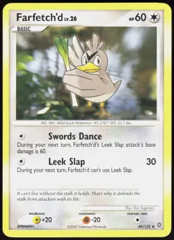 Secret Wonders Farfetch'd 49/132 Uncommon Pokemon LP - Image 1