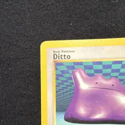 Ditto ✨ 1999 Pokemon TCG Fossil 18/62 Rare Unlimited 50 LP - Image 2