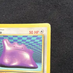Ditto ✨ 1999 Pokemon TCG Fossil 18/62 Rare Unlimited 50 LP - Image 3