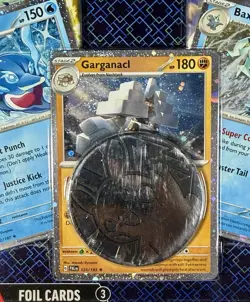 Pokemon TCG: Enhanced 2-Pack Blister Pack Feat. Palafin, Garganacl, & Baxcalibur - Image 2