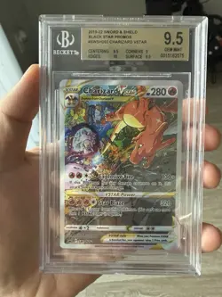 Charizard VSTAR SWSH262 SWSH: Sword & Shield Promo Cards Holo BGS 9.5 PSA 10 - Image 1
