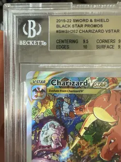 Charizard VSTAR SWSH262 SWSH: Sword & Shield Promo Cards Holo BGS 9.5 PSA 10 - Image 3