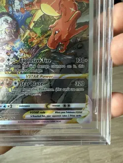 Charizard VSTAR SWSH262 SWSH: Sword & Shield Promo Cards Holo BGS 9.5 PSA 10 - Image 5