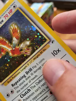 Pokemon TCG - Lt. Surge's Fearow 7/132 - Holo Swirl - Rare - Gym Heros Wizards - Image 4
