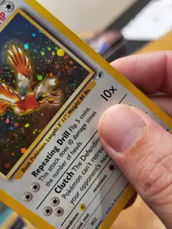 Pokemon TCG - Lt. Surge's Fearow 7/132 - Holo Swirl - Rare - Gym Heros Wizards - Image 5