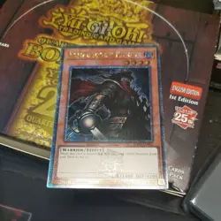 RA03-EN002 Armageddon Knight Quarter Century Secret Rare 1st Ed YuGiOh - Image 1