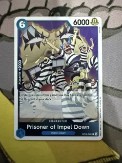 Prisoner of Impel Down OP16-042 R The Time of Battle Foil English One Piece - Image 1