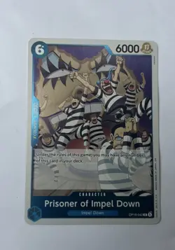 Prisoner of Impel Down The Time of Battle #OP16-042 Rare NM or Better - Image 1