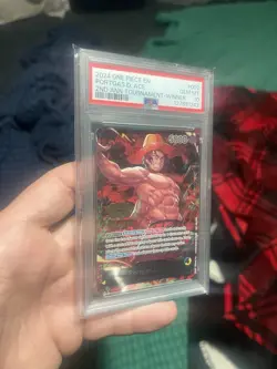 2024 One Piece 2nd Anniversary Tournament Winner Portgas D. Ace #002 PSA 10 - Image 1