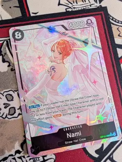 Nami OP15-086 One Piece CCG Alternative Art Super Rare NM English - Image 2