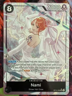 One Piece OP15-086 Nami Alt Art English NM - Image 1