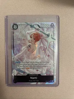 One Piece TCG Nami OP15-086 SR ALT English NM - Image 1
