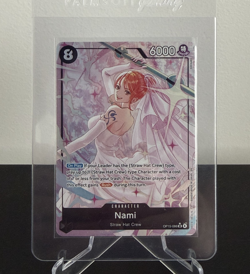 One Piece Nami OP15-086 SR Alt Art English - Adventure on Kami's Island M/NM - Image 1