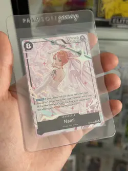 One Piece Nami OP15-086 SR Alt Art English - Adventure on Kami's Island M/NM - Image 4