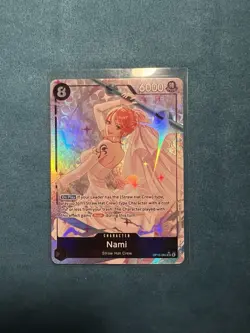 One Piece TCG Nami OP15-086 Alt Art NM English - Image 1