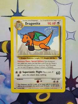 Dragonite - 5 - Pokemon Wizards Black Star Promo Card (WB) HP - Image 1