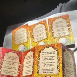 Electric forest Mystery/Riddle Clue Cards Mixed Lot Hologram Foil (Moonshadow) - Image 2
