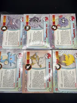 Topps Pokemon 9 Card Lot Varying Condition - Image 3