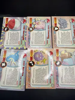 Topps Pokemon 9 Card Lot Varying Condition - Image 4