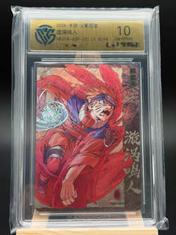 Kayou Naruto NRZ08-ASP-001 ASP Rare 81/99 Graded 10 Gem Mint Anime CCG TCG Card - Image 1