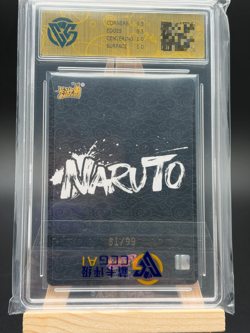Kayou Naruto NRZ08-ASP-001 ASP Rare 81/99 Graded 10 Gem Mint Anime CCG TCG Card - Image 2